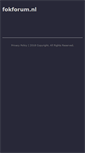 Mobile Screenshot of fokforum.nl